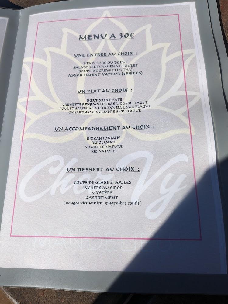 Chez Vy - Menu Image 2